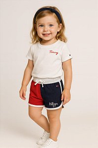 Conjunto Shorts em moleton Tommy Hilfiger