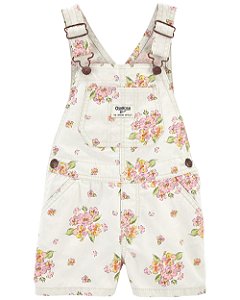 Jardineira floral kids Oshkosh