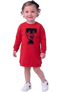 Vestido em moletom Tommy Hilfiger