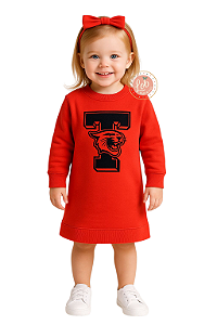 Vestido em moletom Tommy Hilfiger
