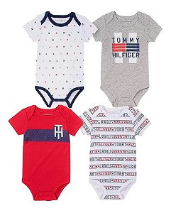 Kit Body 4 Peças Tommy Hilfiger