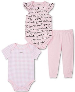 Conjunto 3 peças body Calvin Klein