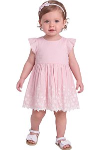 Vestido Bebe Calvin Klein Jeans Rosa
