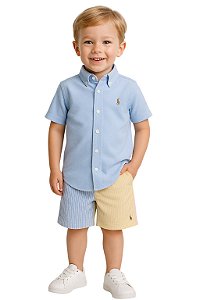 Camisa infantil MC – Polo Ralph Lauren - Piquet
