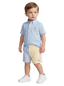 Camisa infantil MC – Polo Ralph Lauren - Piquet