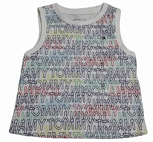 Camiseta  regata cropped Tommy