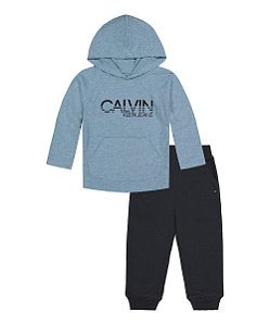 Conjunto em Moletom Kids Calvin Klein - LOB BABY KIDS ARTIGOS INFANTIS