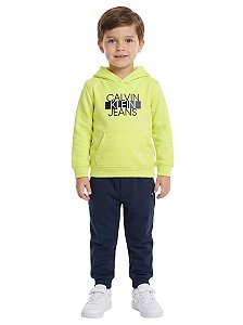 Conjunto em Moletom Kids Calvin Klein
