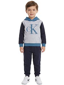 Conjunto em Moletom Kids Calvin Klein