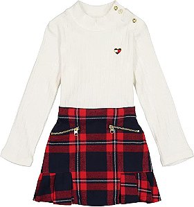 Vestido Kids Inverno Tommy Hilfiger