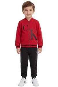 Conjunto em Moletom Kids Calvin Klein