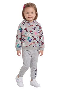 Conjunto em Moletom Kids Tommy Hilfiger