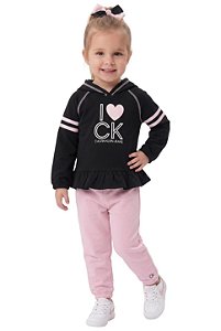 Conjunto Infatil Calvin Klein em Moletom