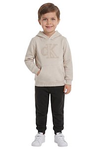 Conjunto em Moletom Kids Calvin Klein