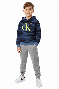 Conjunto em Moletom Kids Calvin Klein