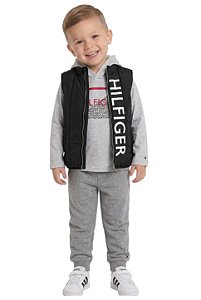 Conjunto Kids 3 Peças Colete Tommy Hilfiger