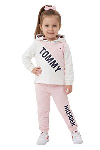 Conjunto em Moletom Kids Tommy Hilfiger