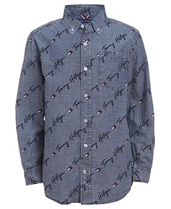 Camisa ML Kids Tommy Hilfiger