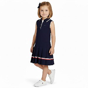 Vestido Tenista Kids Tommy Hilfiger