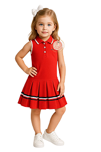 Vestido Tenista Kids Tommy Hilfiger