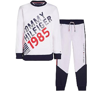 Conjunto em Moletom Kids Tommy Hilfiger