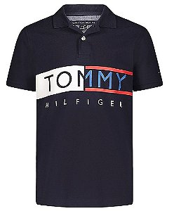Camisa Gola Polo Kids Tommy Hilfiger