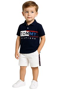 Camisa Gola Polo Kids Tommy Hilfiger
