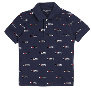 Camisa Gola Polo Kids Tommy Hilfiger