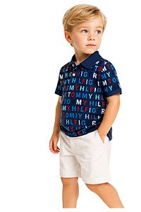 Camisa Gola Polo Kids Tommy Hilfiger