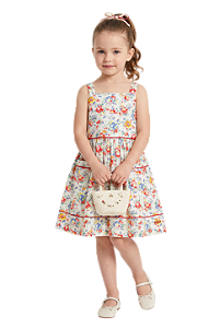 Vestido Kids Floral Polo Ralph Lauren