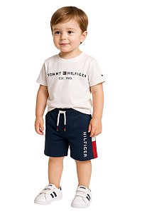 Bermuda em Moletom Tommy Hilfiger