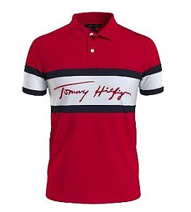 Camisa Gola Polo Kids Tommy Hilfiger