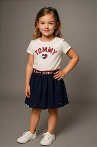 Saia em malha Tommy