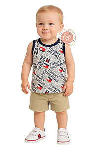 Conjunto Baby Regata Tommy Hilfiger