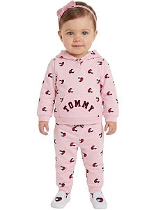 Conjunto em Moletom Baby Tommy Hilfiger