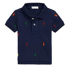 Camisa Gola Polo Baby  Polo Ralph Lauren