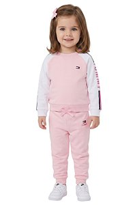 Conjunto em Moletom Kids Tommy Hilfiger