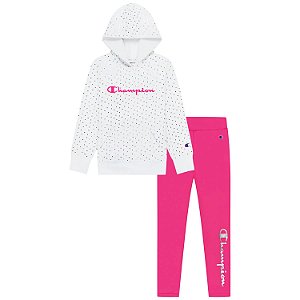 Champion heritage hoodie hotsell and jogger set infant