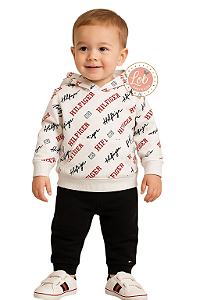 Conjunto em Moletom Baby Tommy Hilfiger
