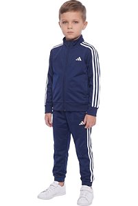 Agasalho Infantil Adidas 2 Peças Azul Marinho