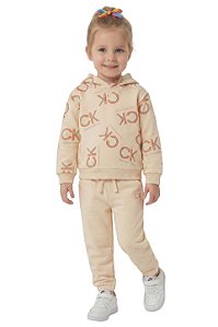 Conjunto Infantil Calvin Klein em Moletom