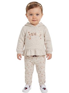 Conjunto em Moletom Baby Tommy Hilfiger