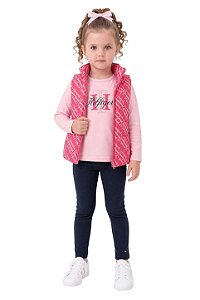 Conjunto Kids 3 Peças Colete Tommy Hilfiger