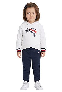 Conjunto em Moletom Kids Tommy Hilfiger