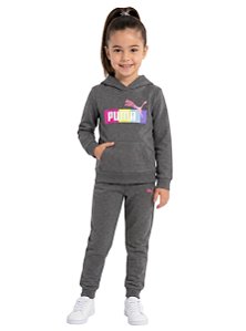 Conjunto em Moletom Puma Kids