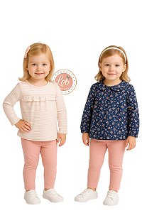 Conjunto 3 Peças  Floral Carter's