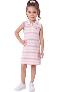 Vestido Infantil Polo Tommy Hilfiger