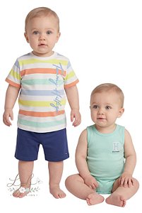 Conjunto 3 Peças Bebê Tommy Hilfiger