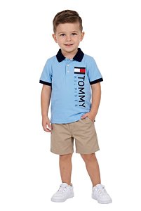 Conjunto Infantil Polo Tommy Hilfiger