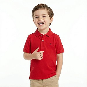 Camisa Gola Polo Kids Tommy Hilfiger